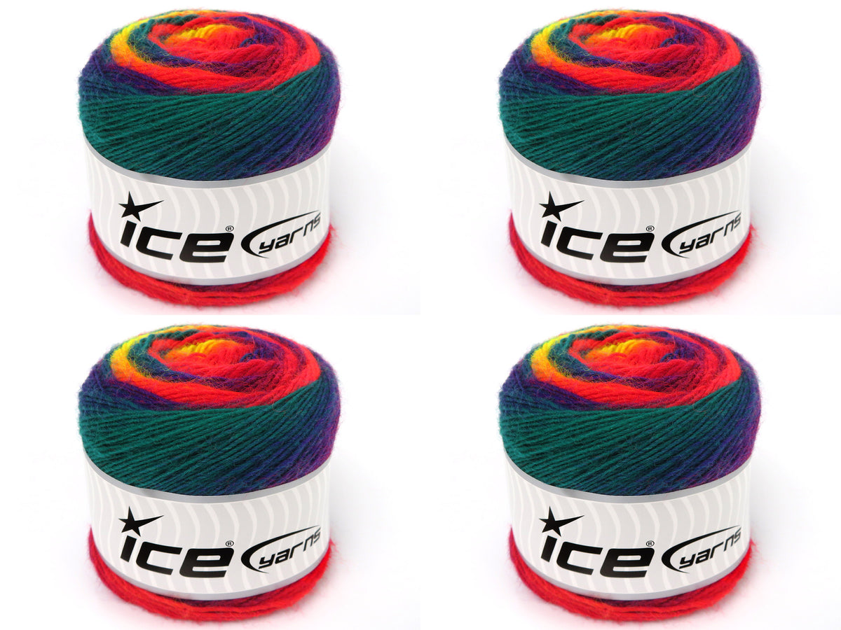 Magic Wool De Luxe Rainbow fnt2-84071