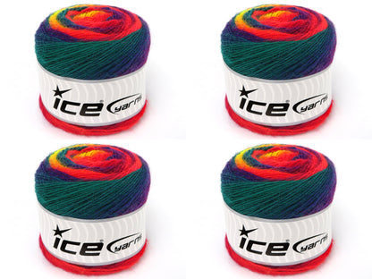 Magic Wool De Luxe Rainbow fnt2-84071