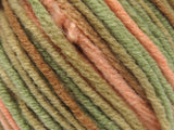 Ice Yarns Batik mérinos étoile – Nuances de brun, saumon clair, camel – 25 % laine mérinos, 75 % acrylique de qualité supérieure