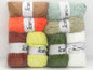 Mixed Lot Multicolor Chenille Baby Yarns fnt2-84306