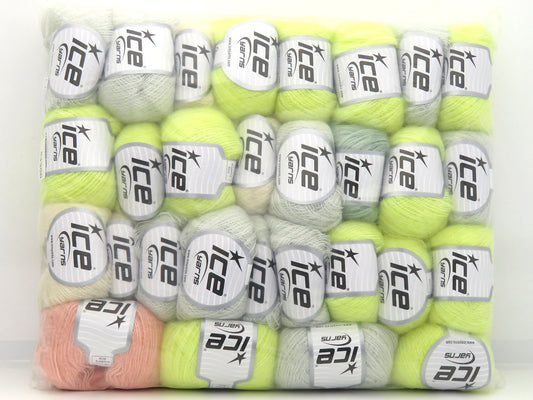 Mixed Lot Multicolor Alice Superfine Yarns fnt2-84356