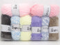 Mixed Lot Multicolor Chenille Baby Types fnt2-84451