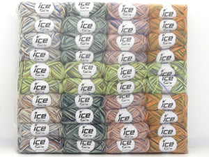 Mixed Lot Multicolor Winter Yarns fnt2-84468