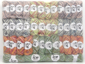 Mixed Lot Multicolor Winter Yarns fnt2-84470
