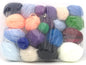 Mixed Lot Multicolor Leftover Plain Yarns fnt2-84507