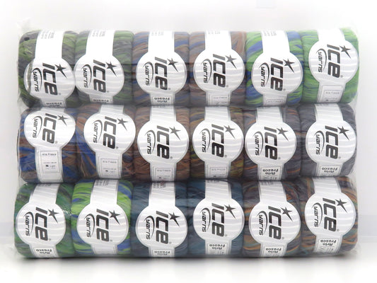 1x430gr Mixed Lot Aria Fresca Yarns 84514