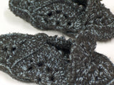 Ice Yarns Stiefeletten – Schwarz, Blau