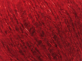 Ice Yarns Winsome Mohair Glitz – Kırmızı – %49 SuperKid Mohair, %21 Akrilik, %25 Polyamid, %5 Metalik Lurex