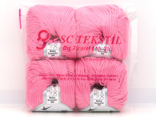 Mixed Lot Pink Baby Summer DK Yarns fnt2-84976