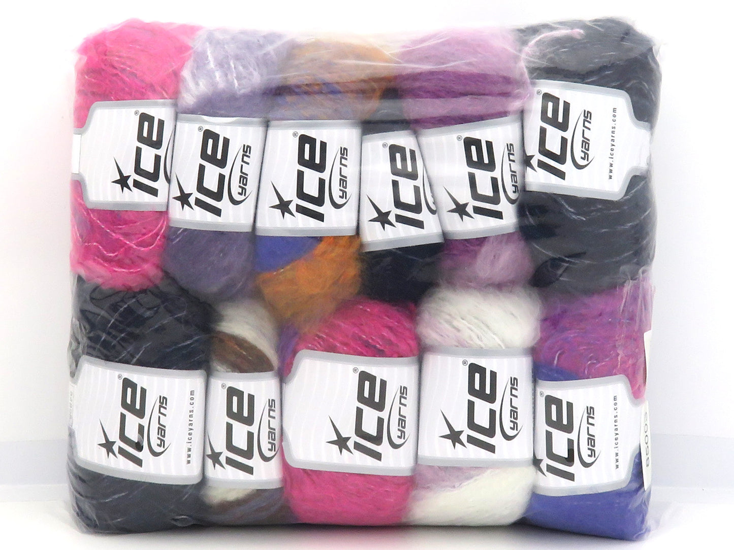 Mixed Lot Multicolor Winter Yarns fnt2-85003