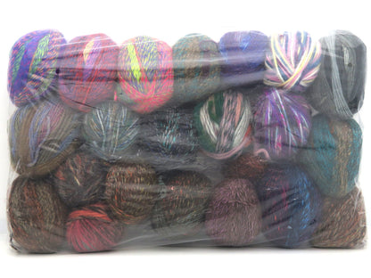 Mixed Lot Multicolor Leftover Yarns fnt2-85027