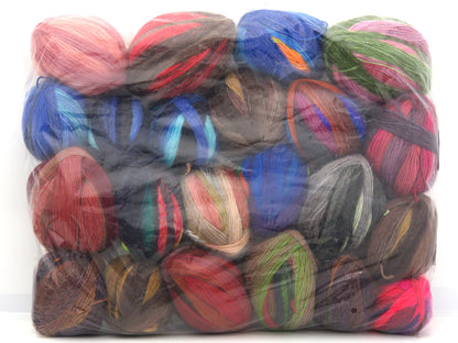 Mixed Lot Multicolor Leftover Yarns fnt2-85036