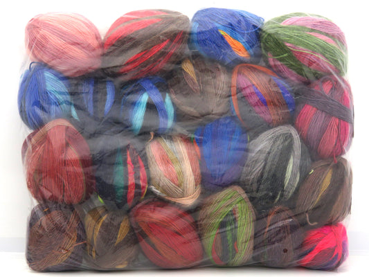 Mixed Lot Multicolor Leftover Yarns fnt2-85036
