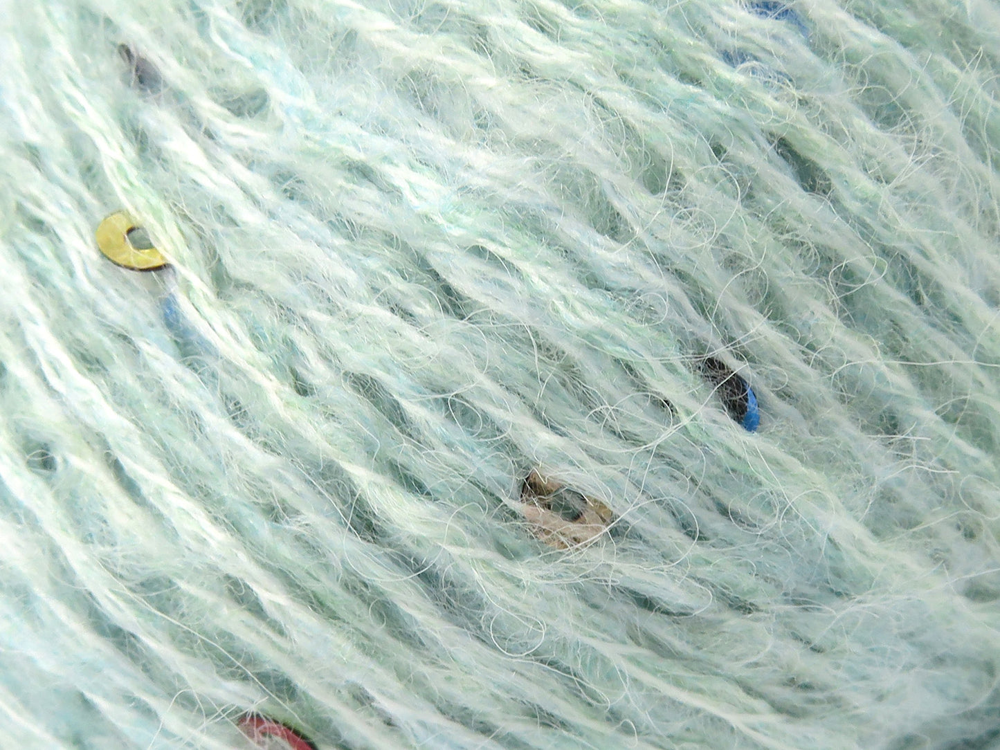 6x50gr Mohair Wool Paillette