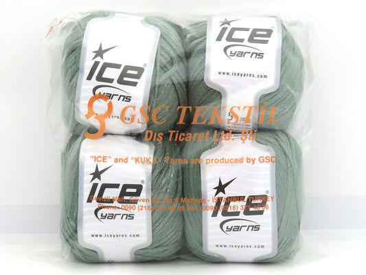 1x100gr Mixed Lot Viscose Glitz Yarns 85129