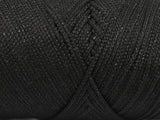 Ice Yarns Macrame Glitz – Black – 80% Polyester, 20% Metallic Lurex