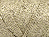 Ice Yarns Macrame Glitz – Beige – 80% Polyester, 20% Metallic Lurex