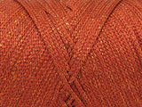 Ice Yarns Macrame Glitz – Copper – 80% Polyester, 20% Metallic Lurex