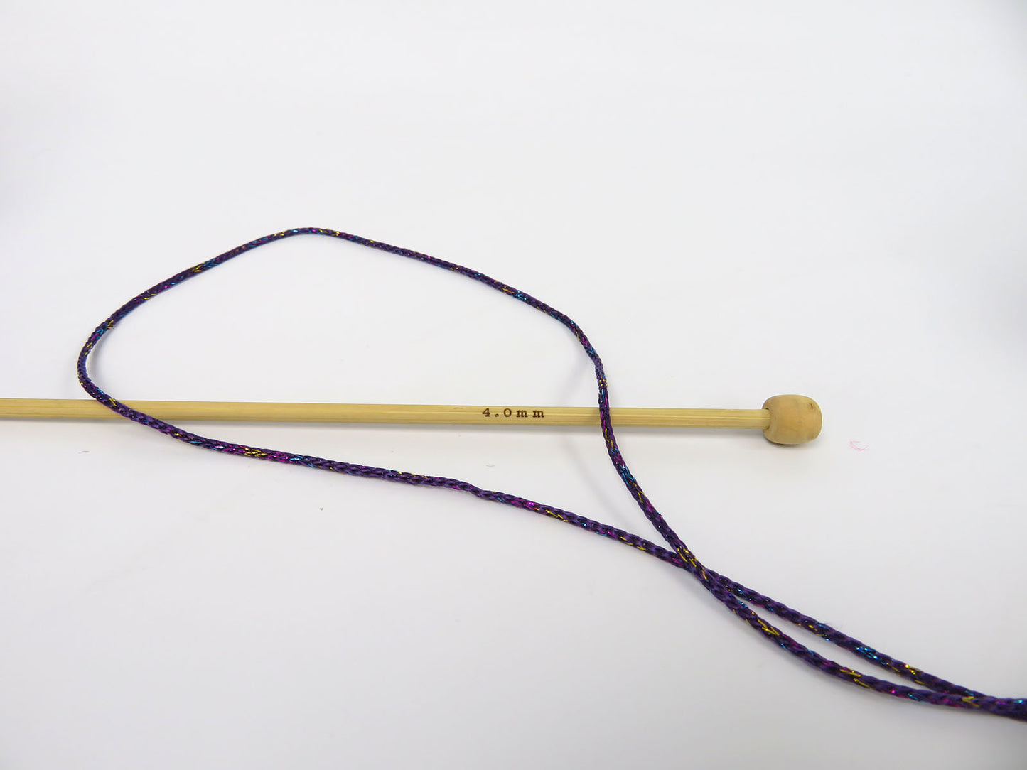 Purple Macrame Glitz