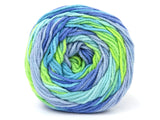 Ice Yarns Ice Cream – Mavi Tonları, Yeşil Tonları – %55 Pamuk, %45 Akrilik