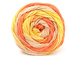 Ice Yarns Ice Cream – Turuncu Tonları, Sarı Tonları, Bej, Açık Pembe – %55 Pamuk, %45 Akrilik