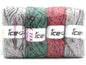 Mixed Lot Multicolor Self Striping Yarns fnt2-85503