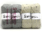 Mixed Lot Multicolor Oyster Tweed Yarns fnt2-85573