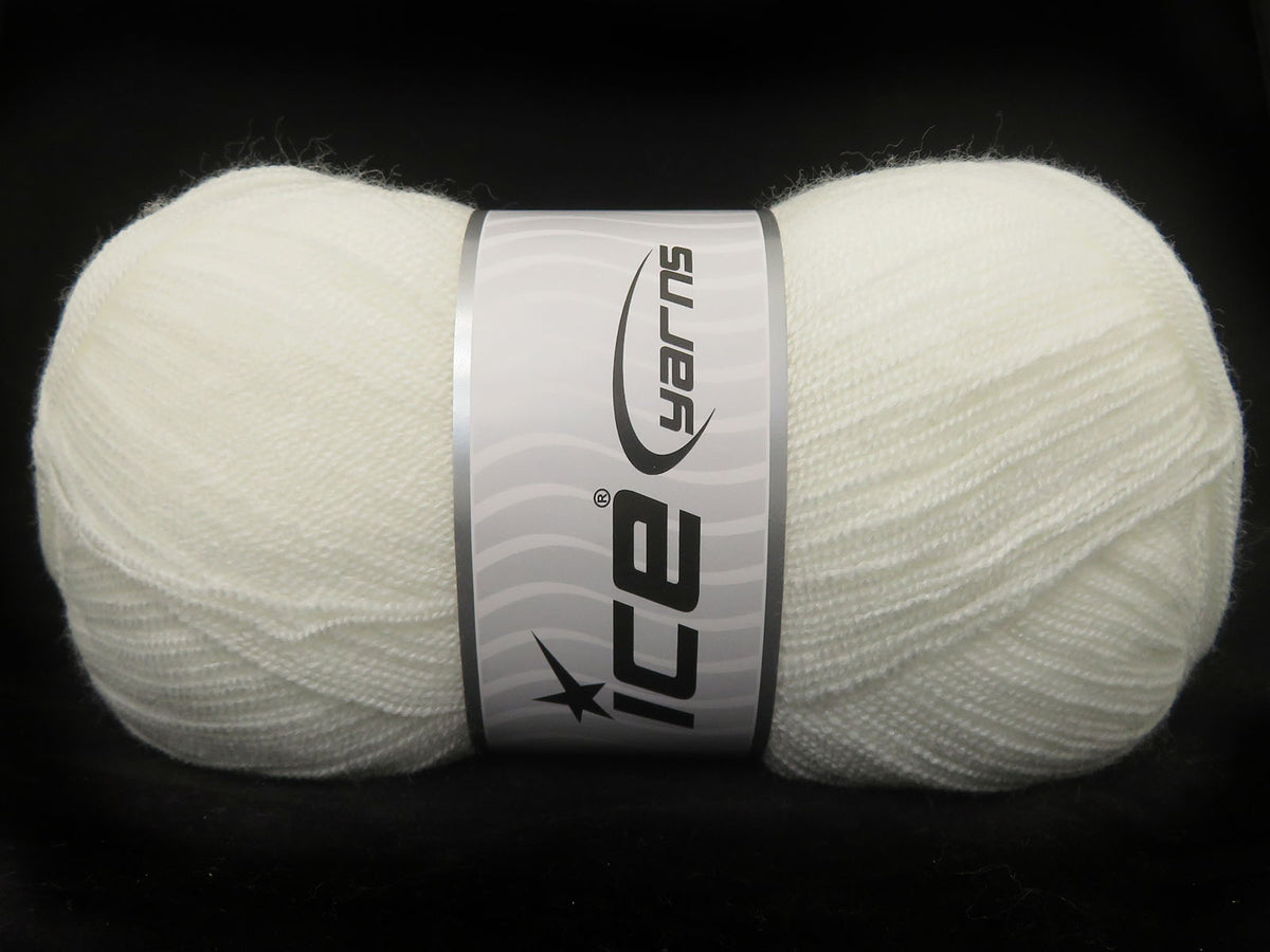 Ice Yarns Kristal – White 4 – 100% Acrylic