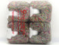 Mixed Lot Multicolor Wool Varicolor Worsted Yarns fnt2-85788