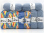 Mixed Lot Multicolor Acrylic Yarns fnt2-85791