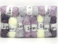 Mixed Lot Multicolor Metallic Eyelash Yarns fnt2-85798