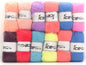 Mixed Lot Multicolor Plain Yarns fnt2-85818