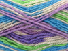 Lilac, White, Green, Turquoise
