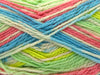 Yellow, Green, Salmon, Light Green, Turquoise
