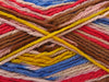 Red, Blue, Brown, Yellow, White, Pink