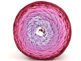 Ice Yarns Macramé Coton Magique – Light Lilac, White, Pink, Burgundy – 100 % coton