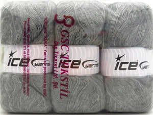 Mixed Lot Multicolor Mohair Yarns fnt2-86097