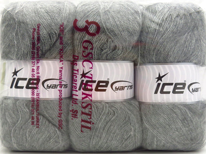 Mixed Lot Multicolor Mohair Yarns fnt2-86097