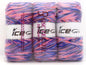 Mixed Lot Multicolor Self Striping Yarns fnt2-86106