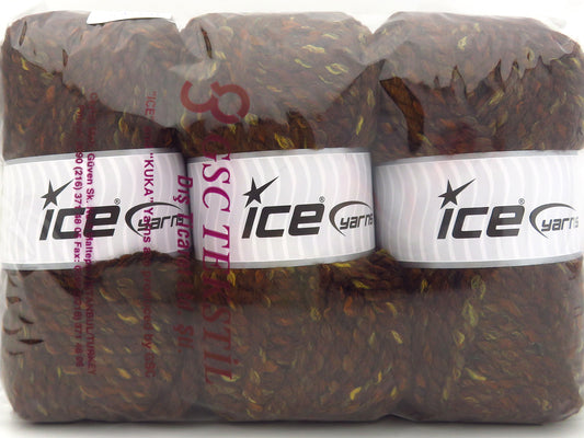 Ice Yarns Mixed Lot Multicolor Self Striping Yarns fnt2-86109