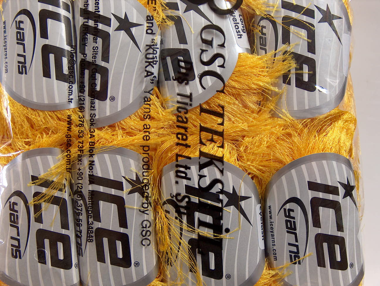 Long Eyelash Yellow Sku:fnt2-13279