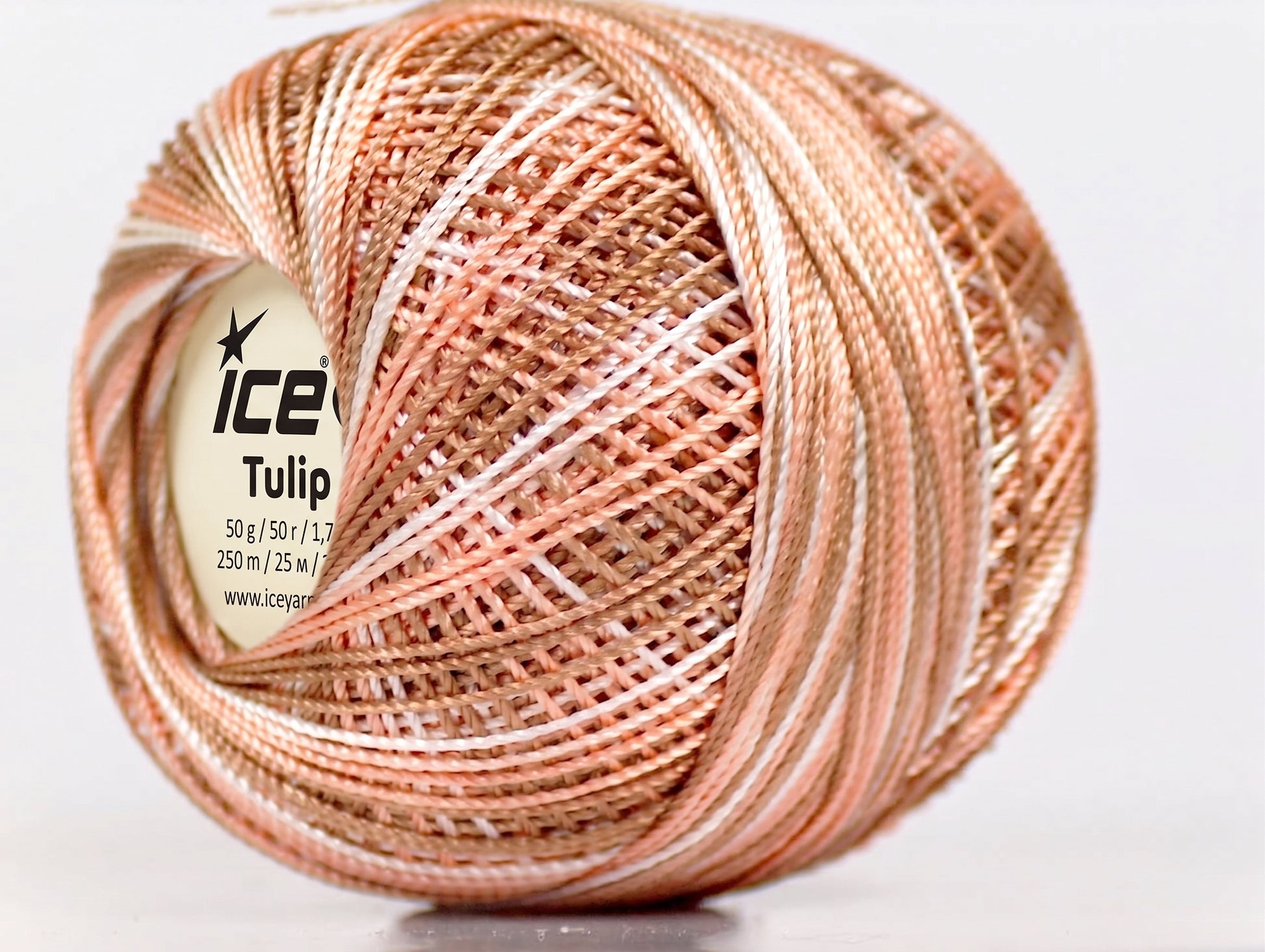 Tulip Brown, Salmon, White fnt2-17338