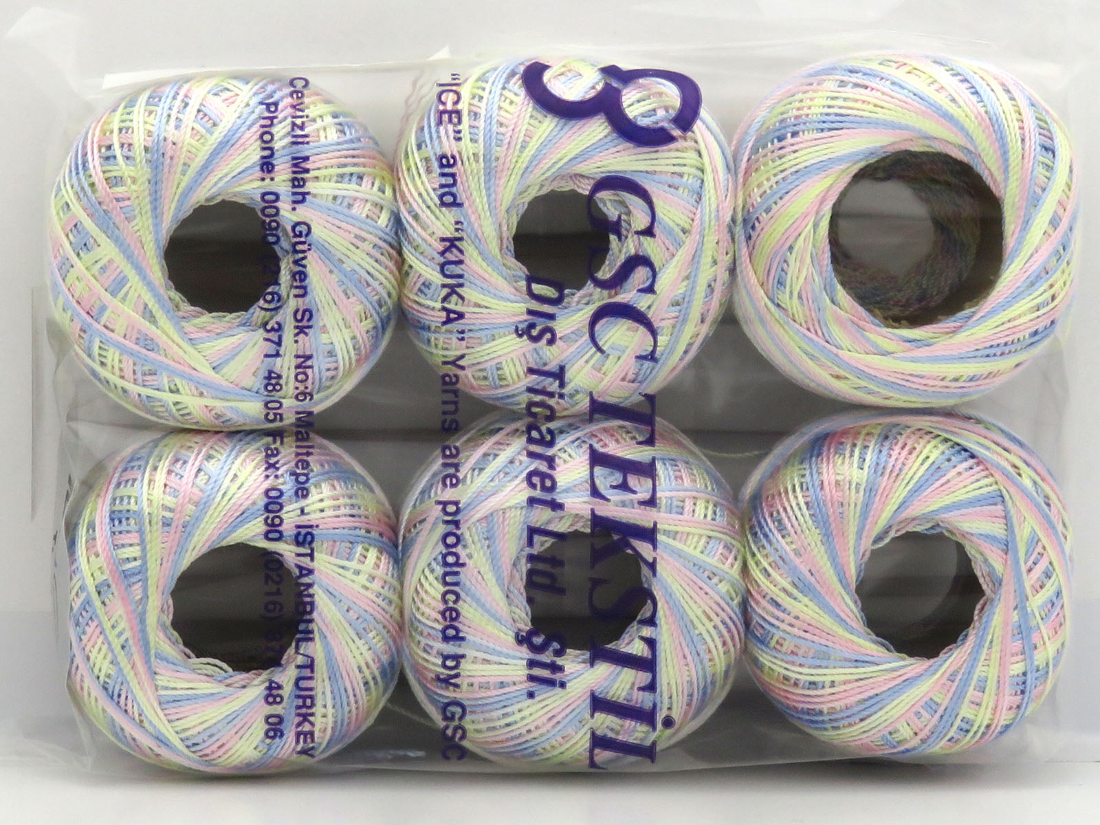 Tulip Pink, Blue, Yellow fnt2-17341