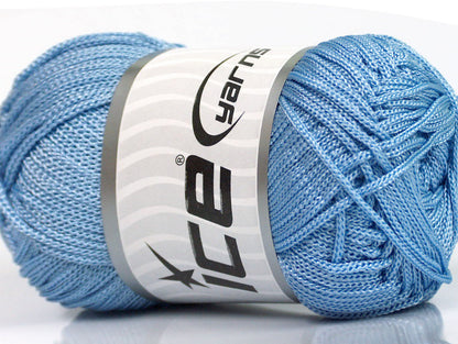 Macrame Cord Light Blue Sku:fnt2-21647