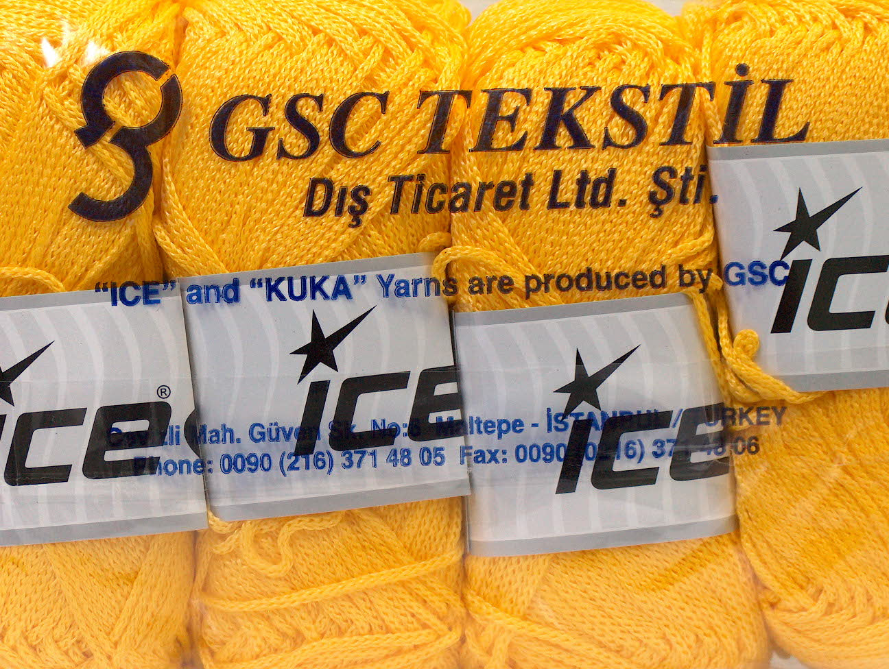 Macrame Cord Yellow Sku:fnt2-21649