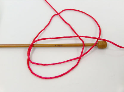 Macrame Cord Red Sku:fnt2-21650