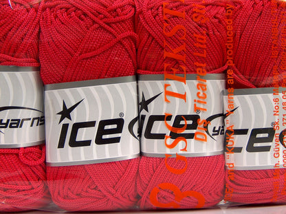 Macrame Cord Red Sku:fnt2-21650