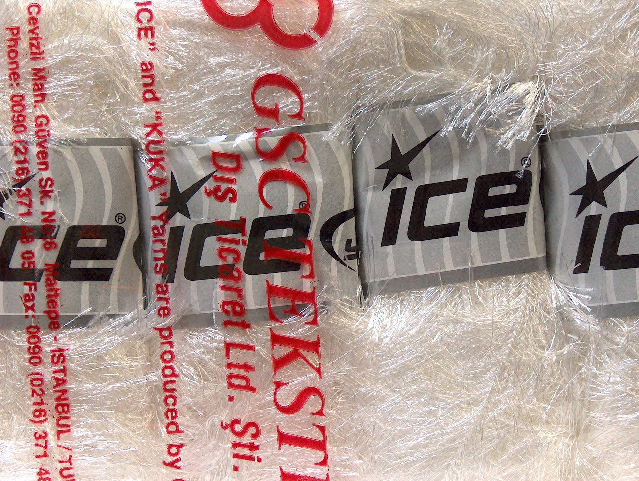 Eyelash 100gr White fnt2-22699