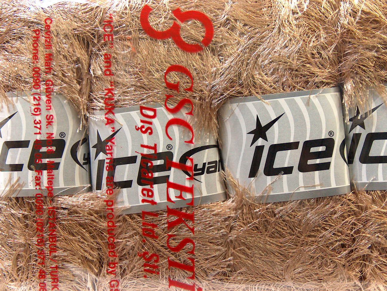 Eyelash 100gr Light Camel Sku:fnt2-22705