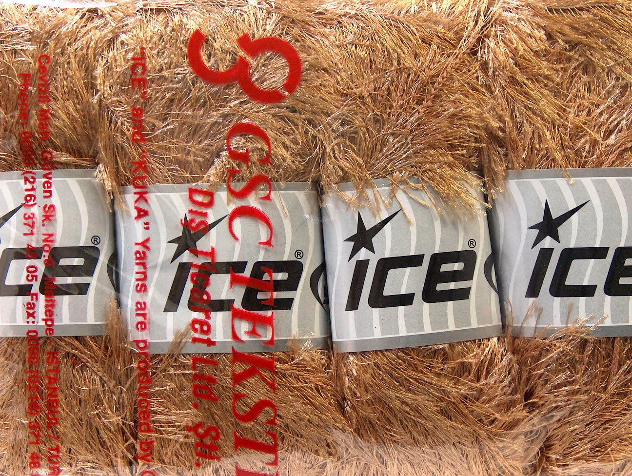Eyelash 100gr Camel Sku:fnt2-22706